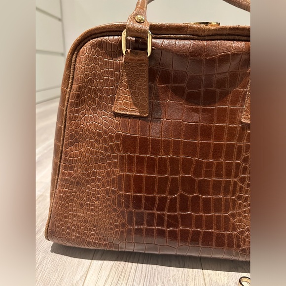 Vintage Italian leather 1950 bag - Picture 9 of 9